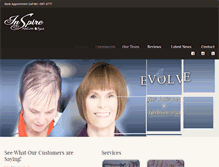 Tablet Screenshot of inspirebakersfield.com